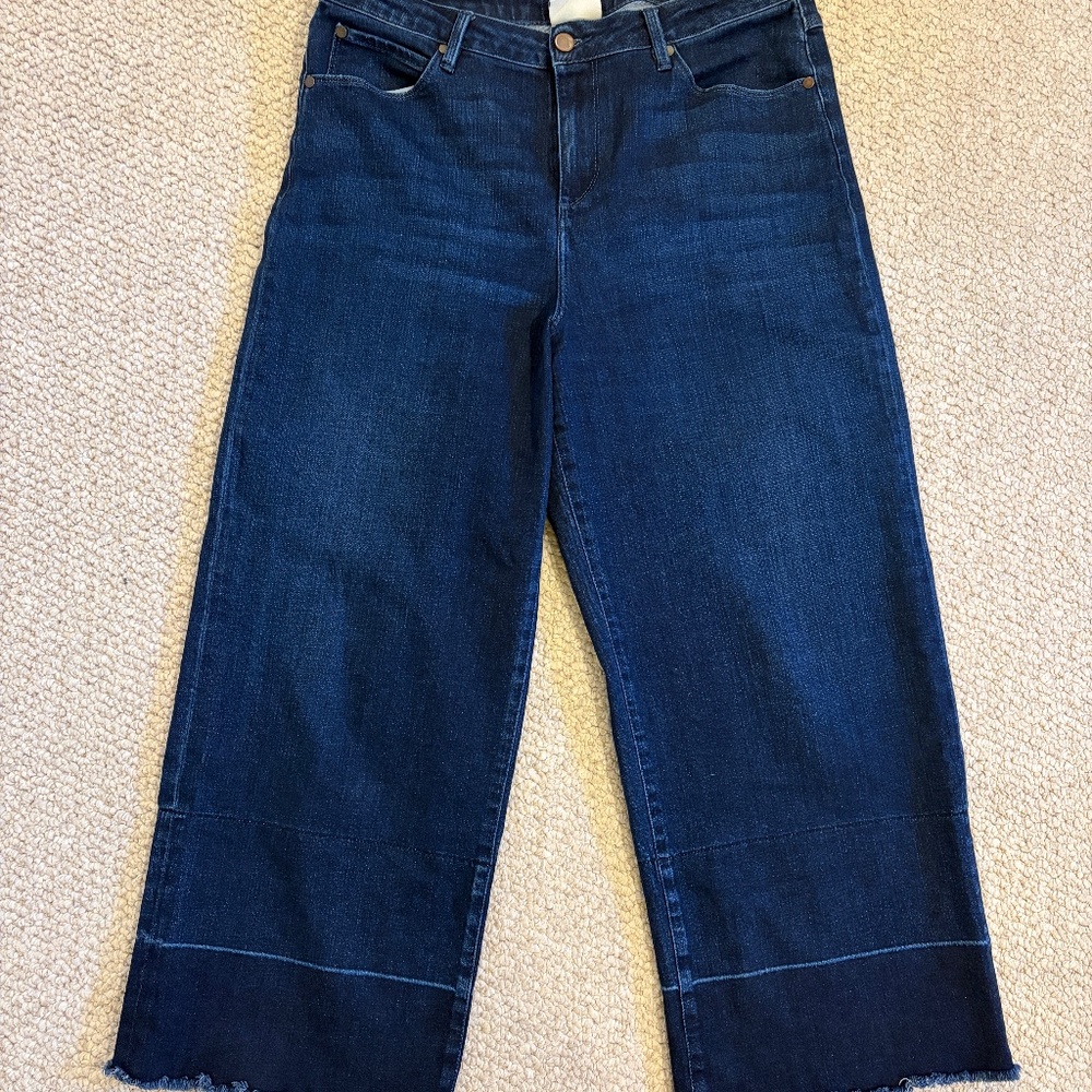 Wrap London Brand Wide-Leg Jeans